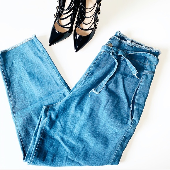 Denim - PAPER BAG High Waist Jeans